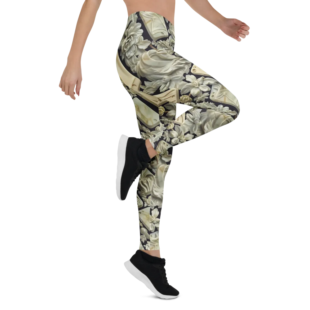 Ivory Icon on Leggings — Right