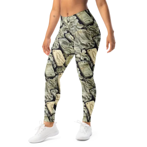 Ivory Icon on a Leggings