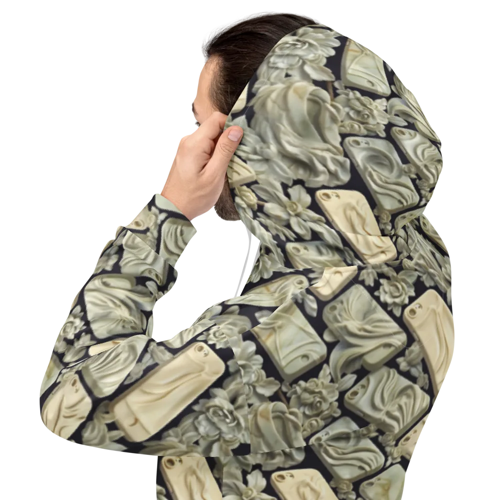 Ivory Icon on Hoodie — Back