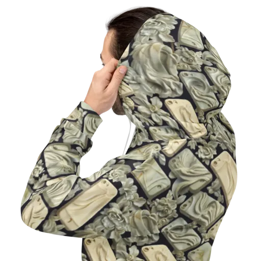 Ivory Icon on a Hoodie