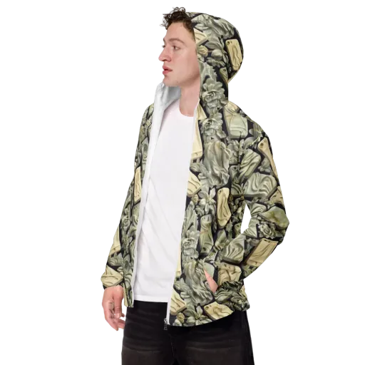 Ivory Icon on a Men's Windbreaker