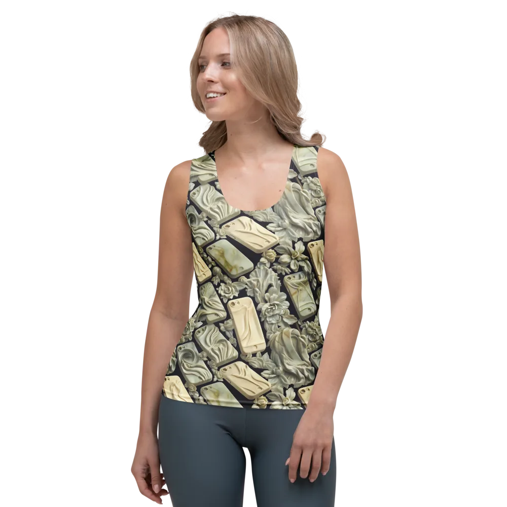 Ivory Icon on Women's Tank Top — Front