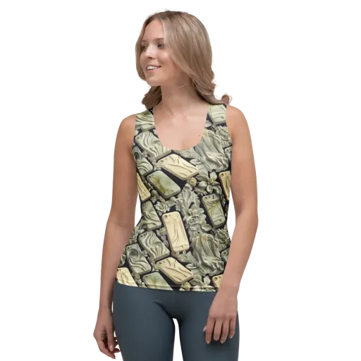 Ivory Icon on a Women's Tank Top