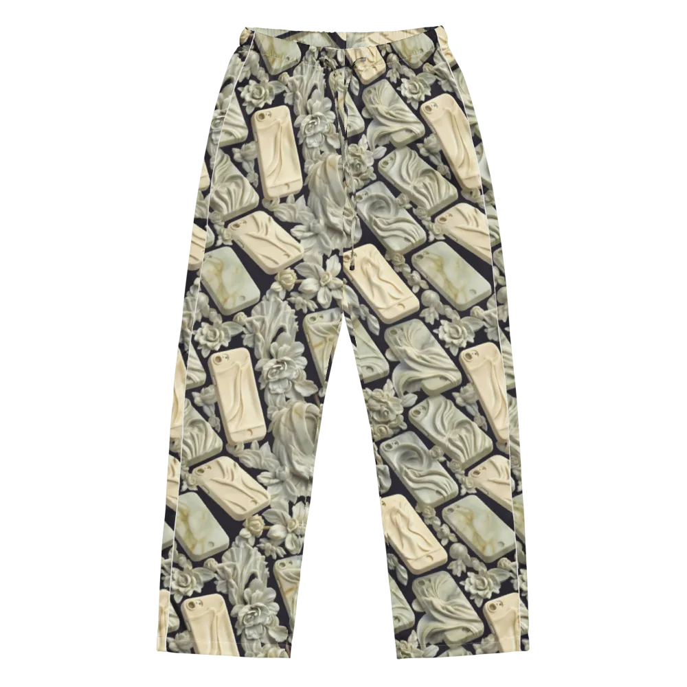Ivory Icon on Women's Pajama Pants — Front