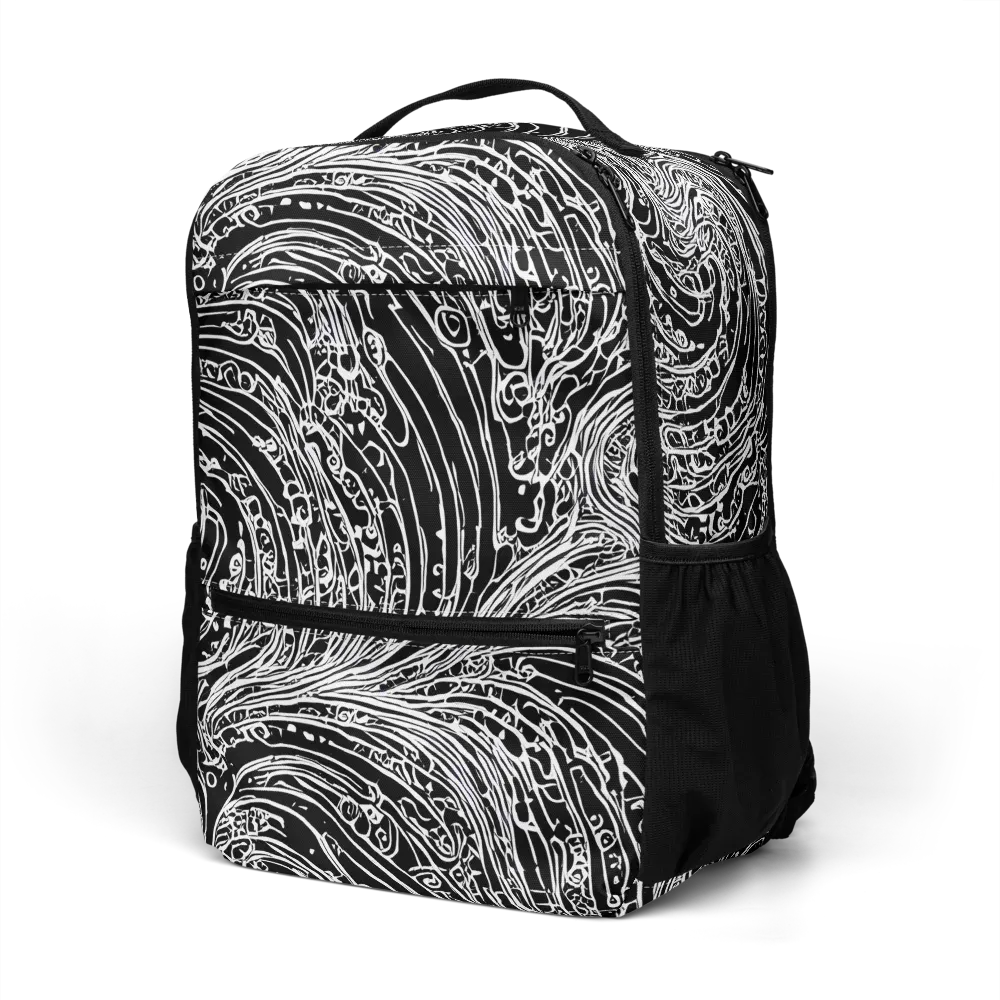 Stellar Tsunami on Utility Backpack — Left Front