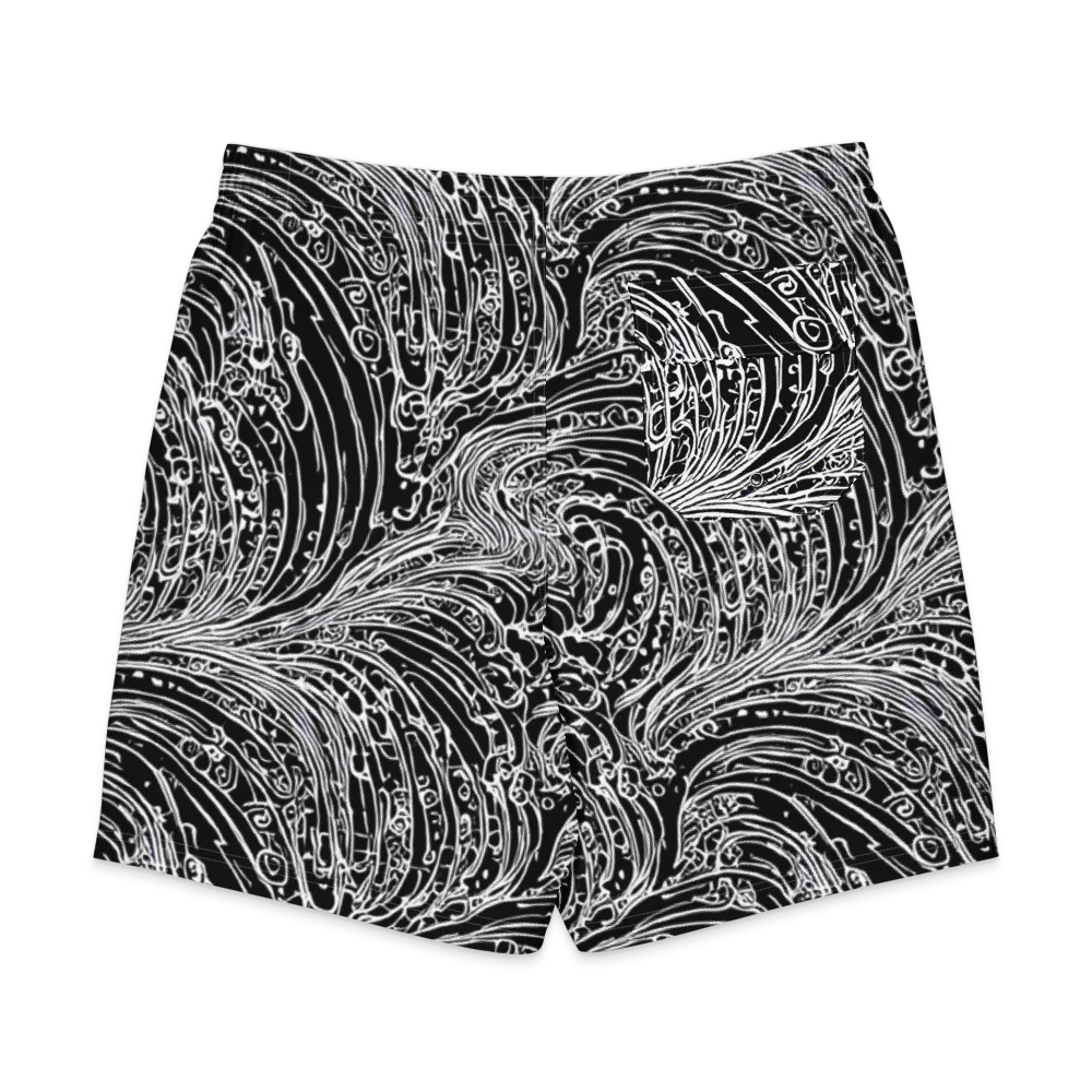 Stellar Tsunami on Men's Board Shorts — Back