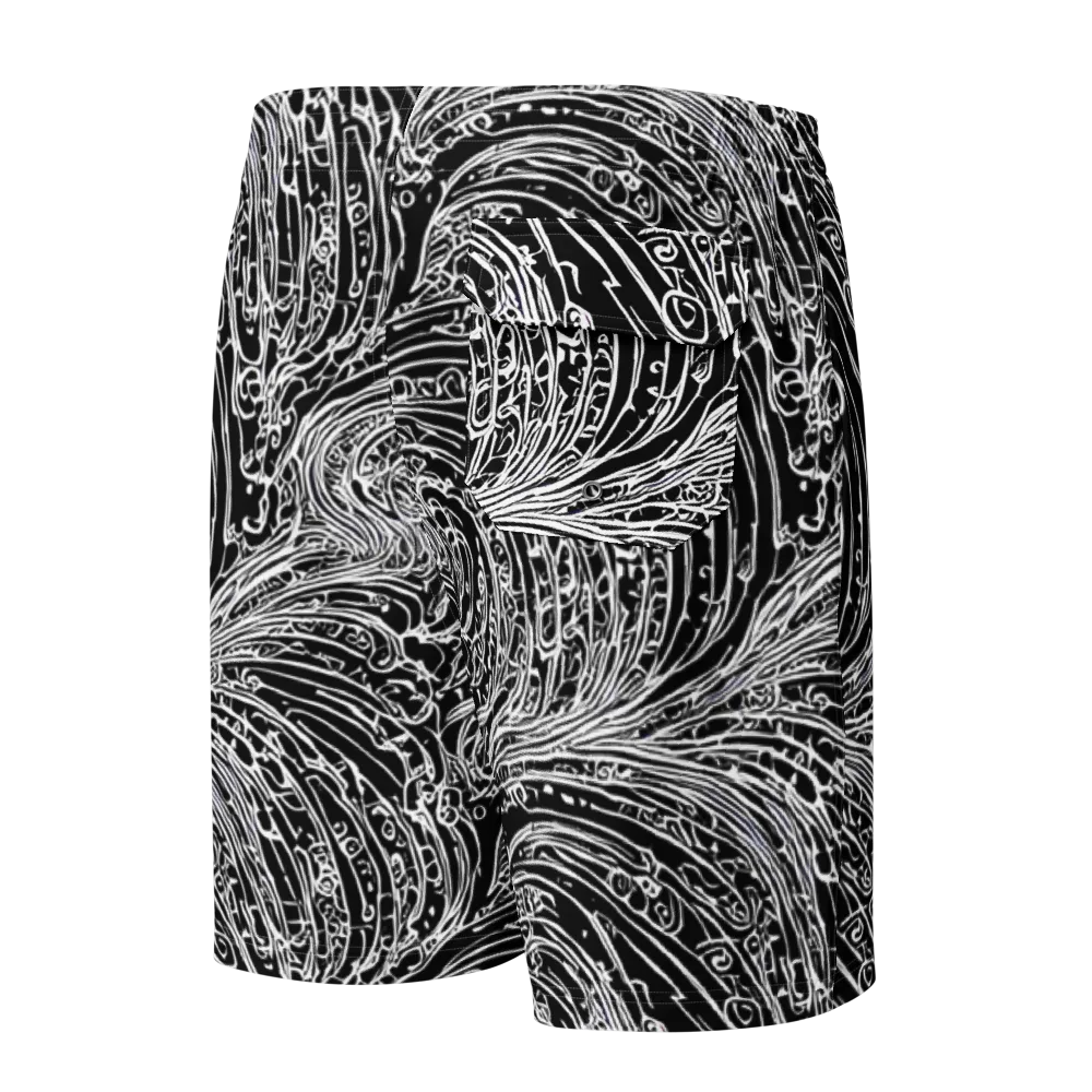 Stellar Tsunami on Men's Board Shorts — Back