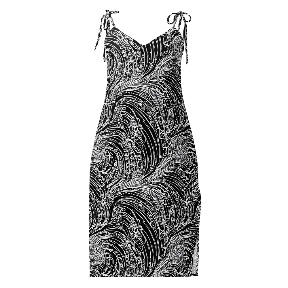 Stellar Tsunami on Slip Dress — Front