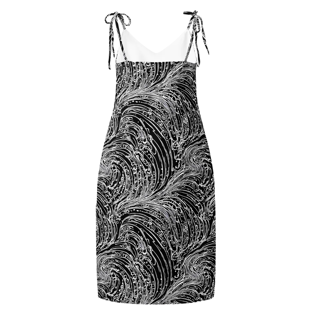 Stellar Tsunami on Slip Dress — Back