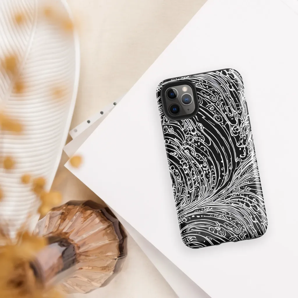 Stellar Tsunami on Tough Case for iPhone® — Front