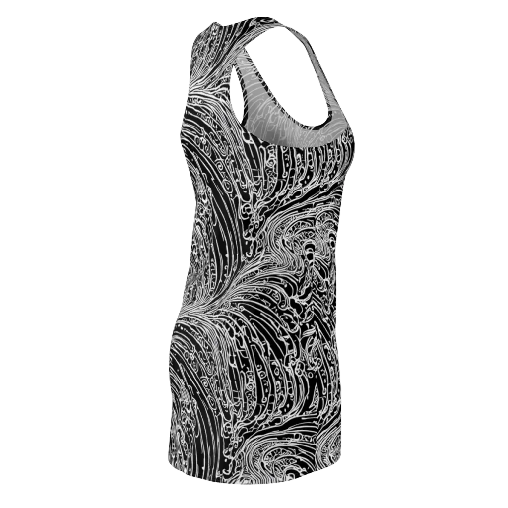 Stellar Tsunami on Racerback Dress — Back Side