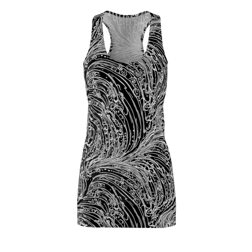 Stellar Tsunami on a Racerback Dress