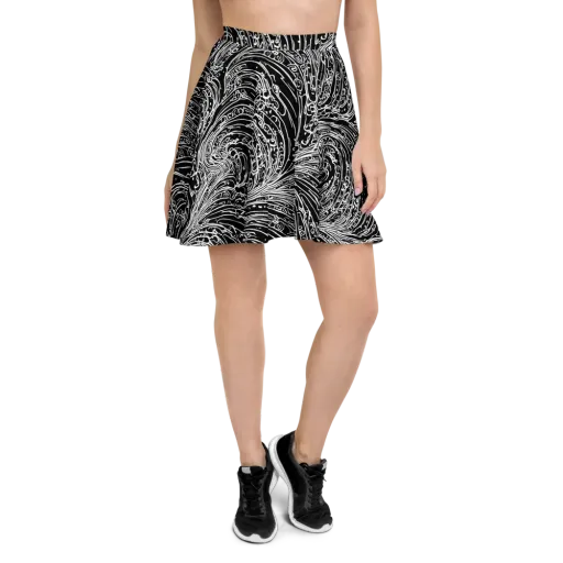 Stellar Tsunami on a Skater Skirt