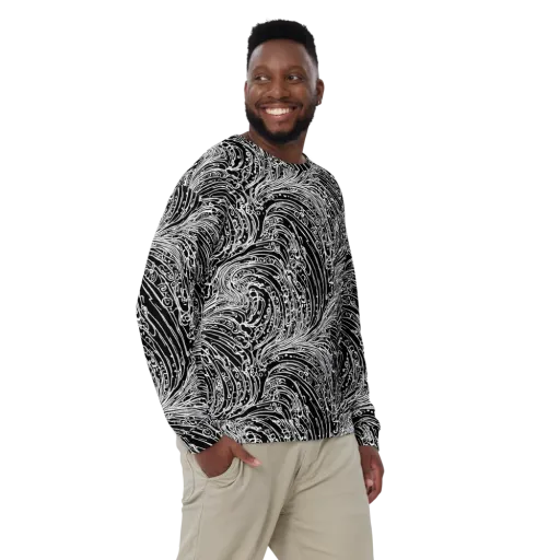 Stellar Tsunami on a Sweatshirt
