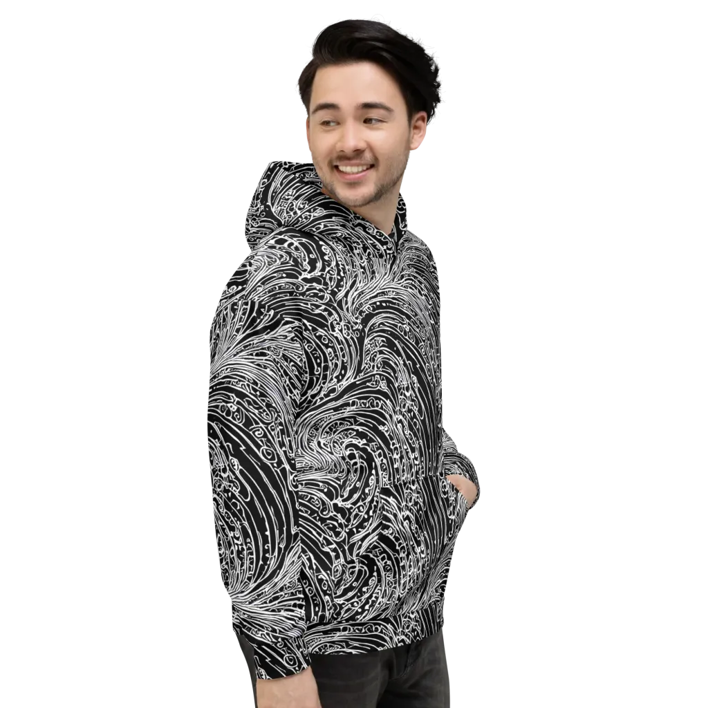 Stellar Tsunami on Hoodie — Right