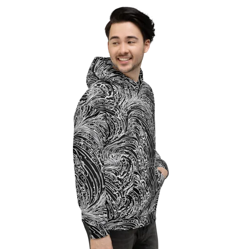 Stellar Tsunami on a Hoodie