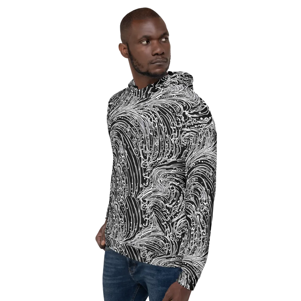 Stellar Tsunami on Hoodie — Left
