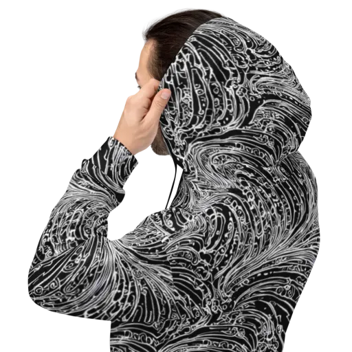 Stellar Tsunami on a Hoodie