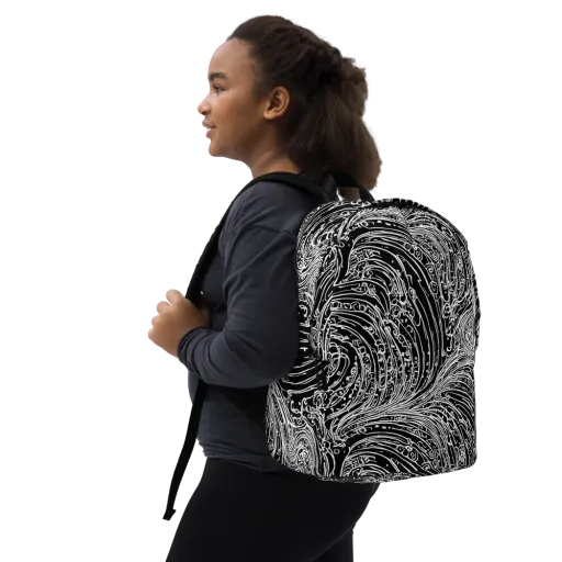 Stellar Tsunami on a Minimalist Backpack
