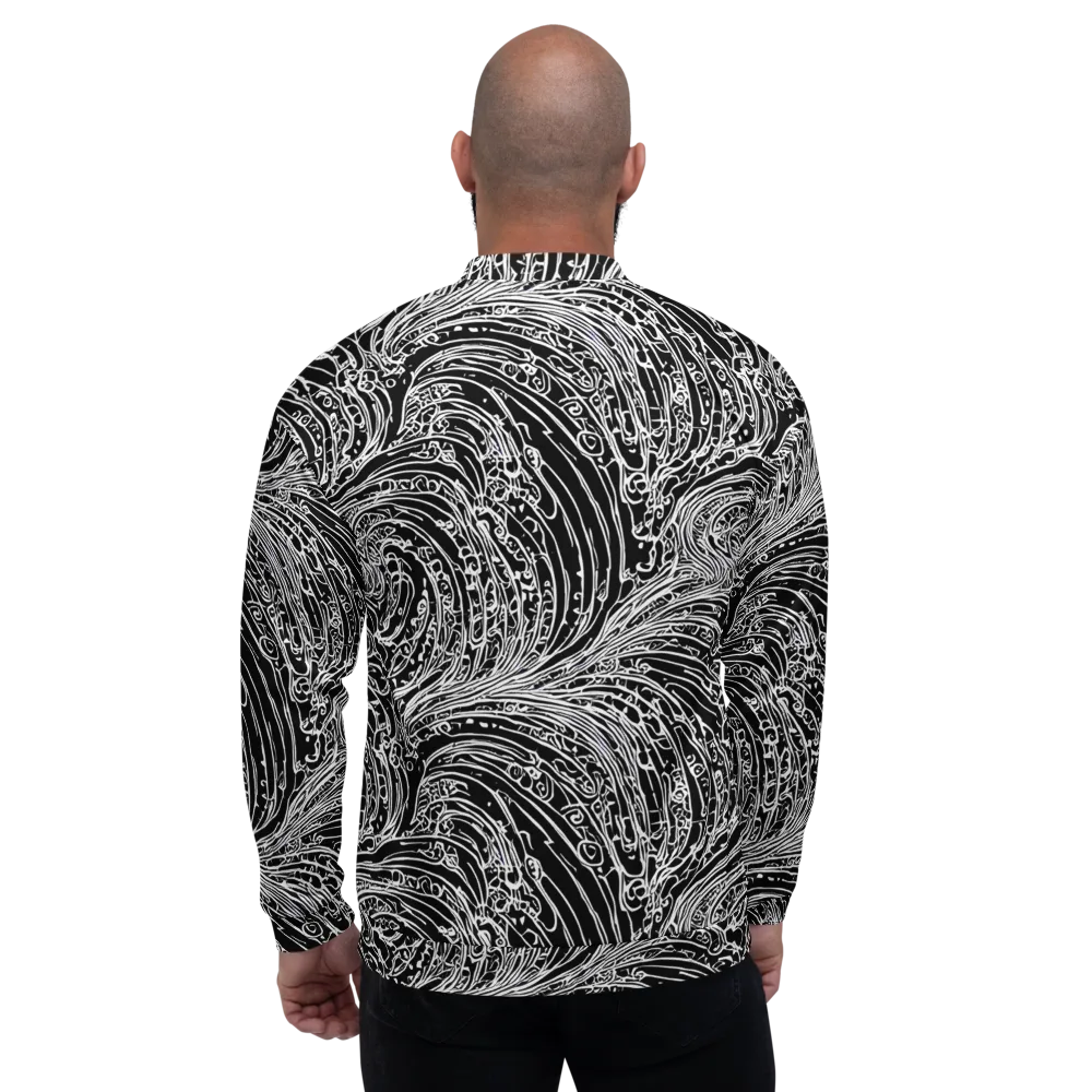 Stellar Tsunami on Bomber Jacket — Back