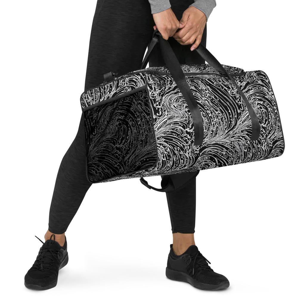 Stellar Tsunami on Duffle Bag — Right Front