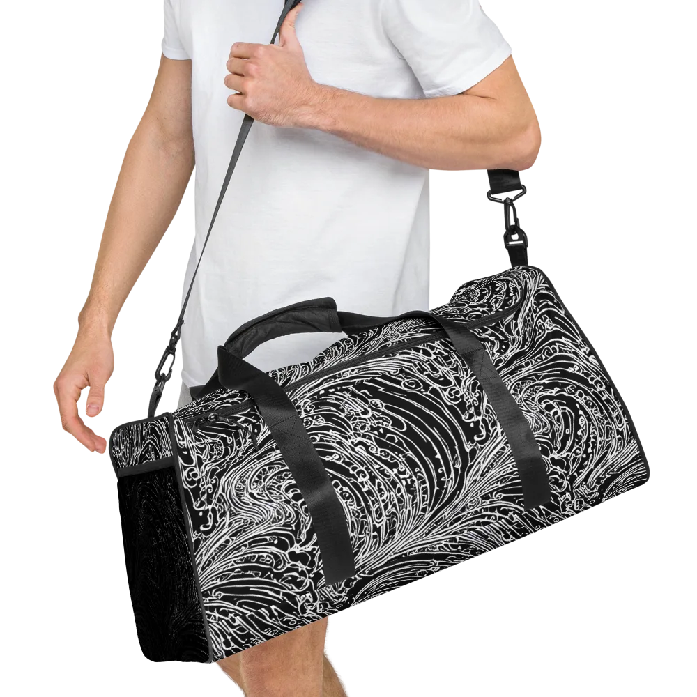 Stellar Tsunami on Duffle Bag — Right Front