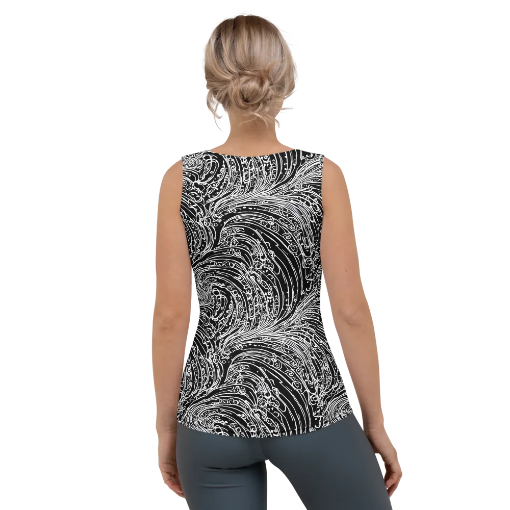 Stellar Tsunami on Women's Tank Top — Back
