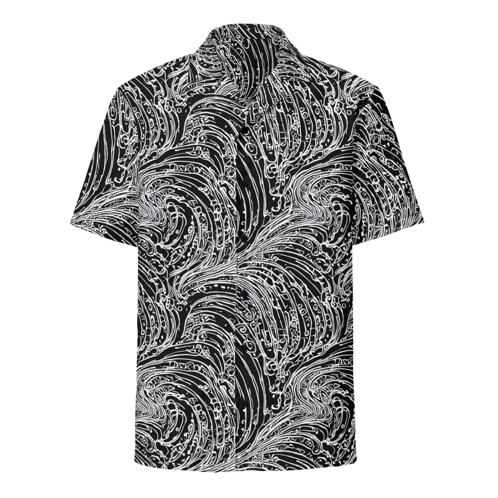 Stellar Tsunami on Button Shirt — Front