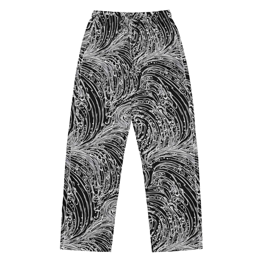 Stellar Tsunami on Women's Pajama Pants — Front