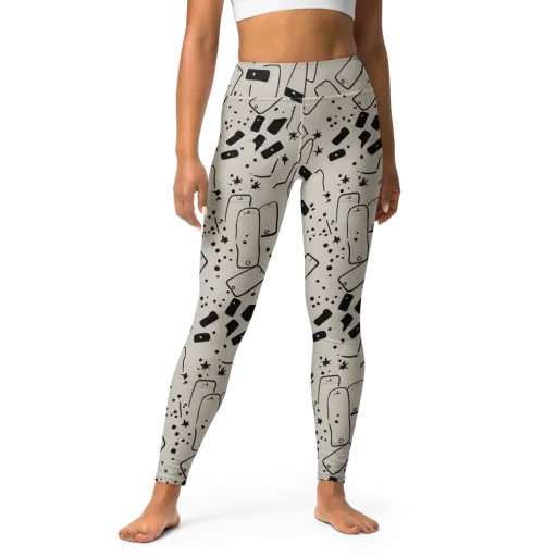 Blackout Call on a Yoga Leggings