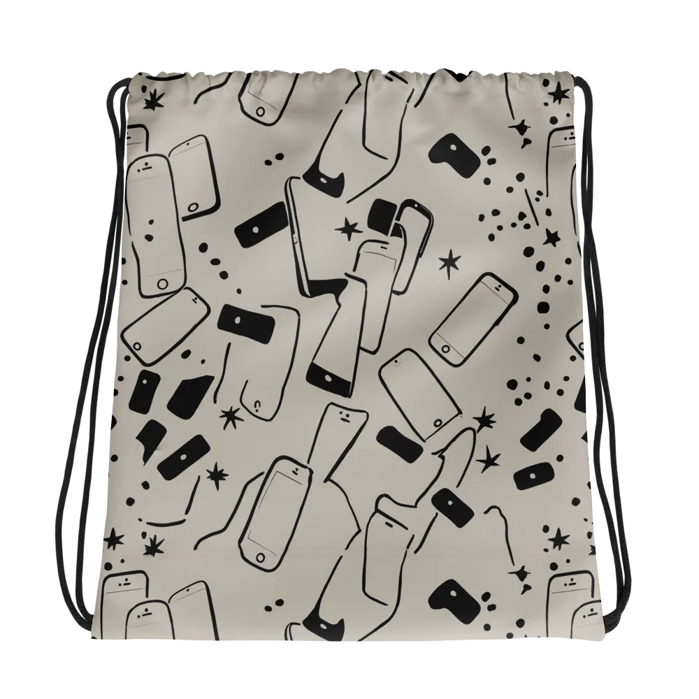 Blackout Call on Drawstring Bag — Photo