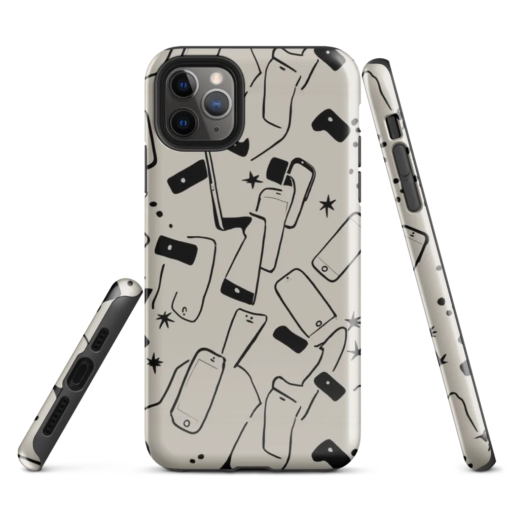 Blackout Call on Tough Case for iPhone® — Front