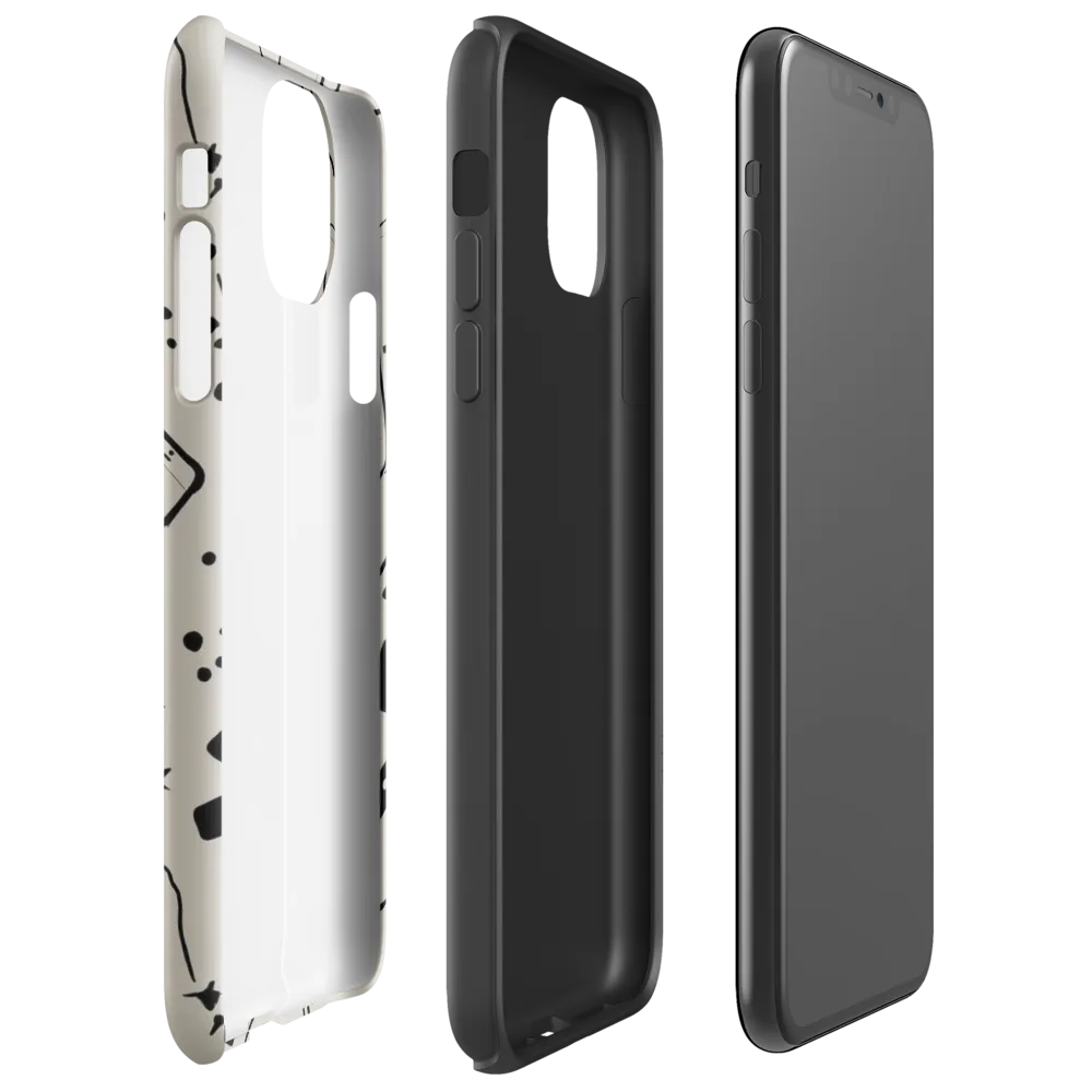 Blackout Call on Tough Case for iPhone® — Right