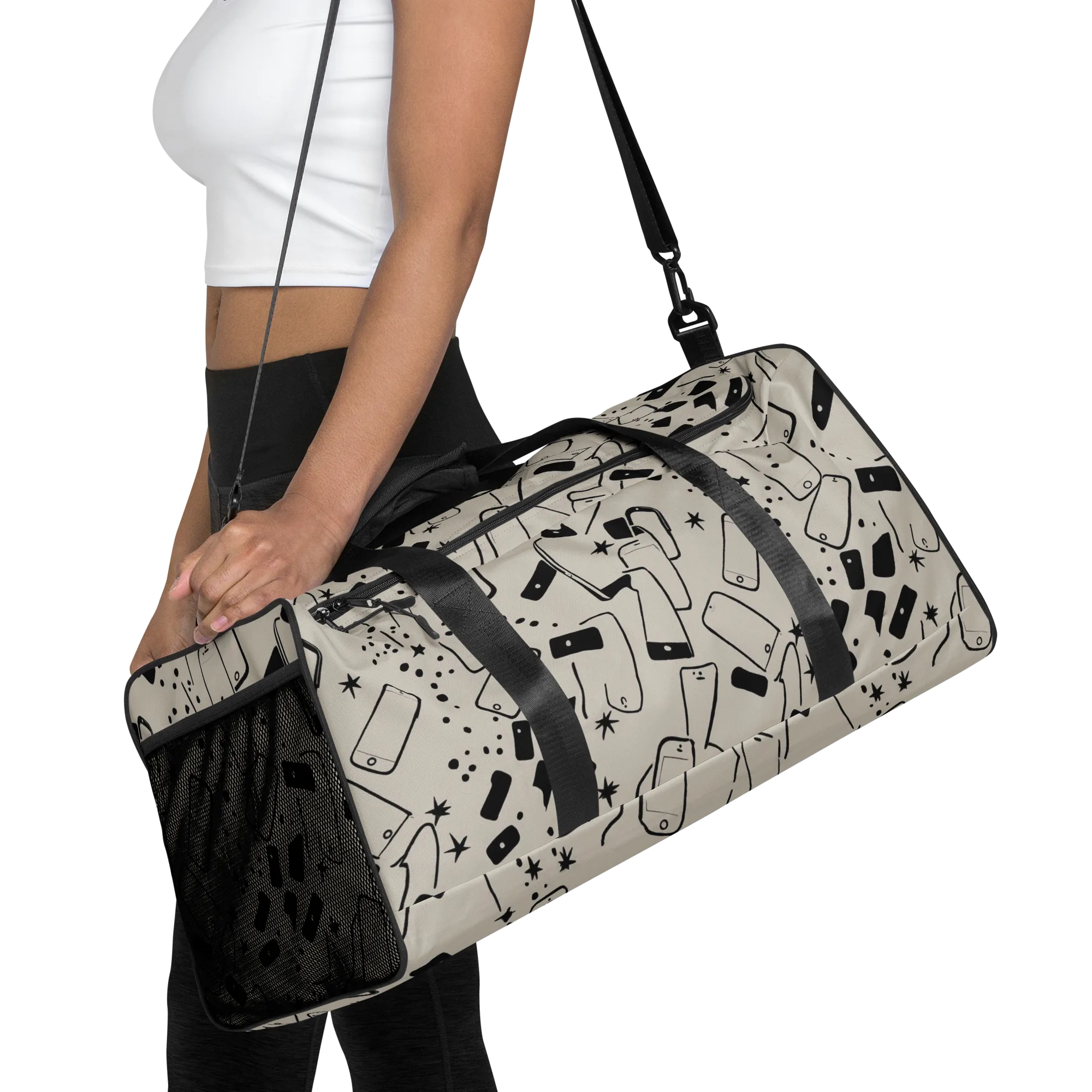 Blackout Call on Duffle Bag — Front