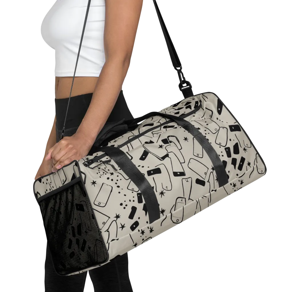 Blackout Call on Duffle Bag — Front