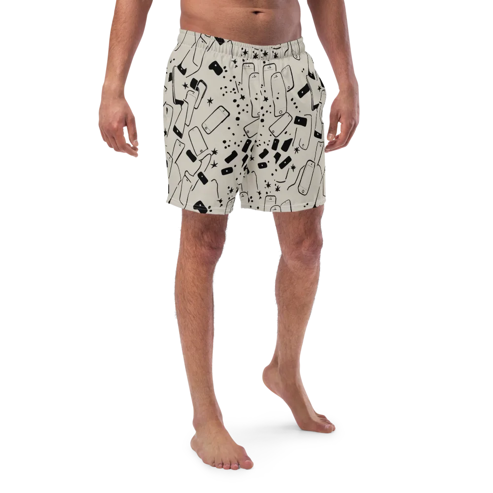 Blackout Call on Swim Trunks — Front