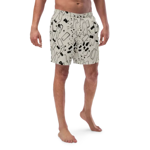 Blackout Call on a Swim Trunks