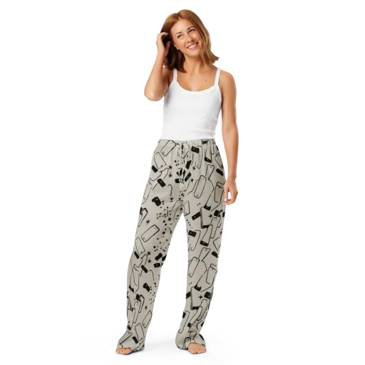 Blackout Call on a Women's Pajama Pants