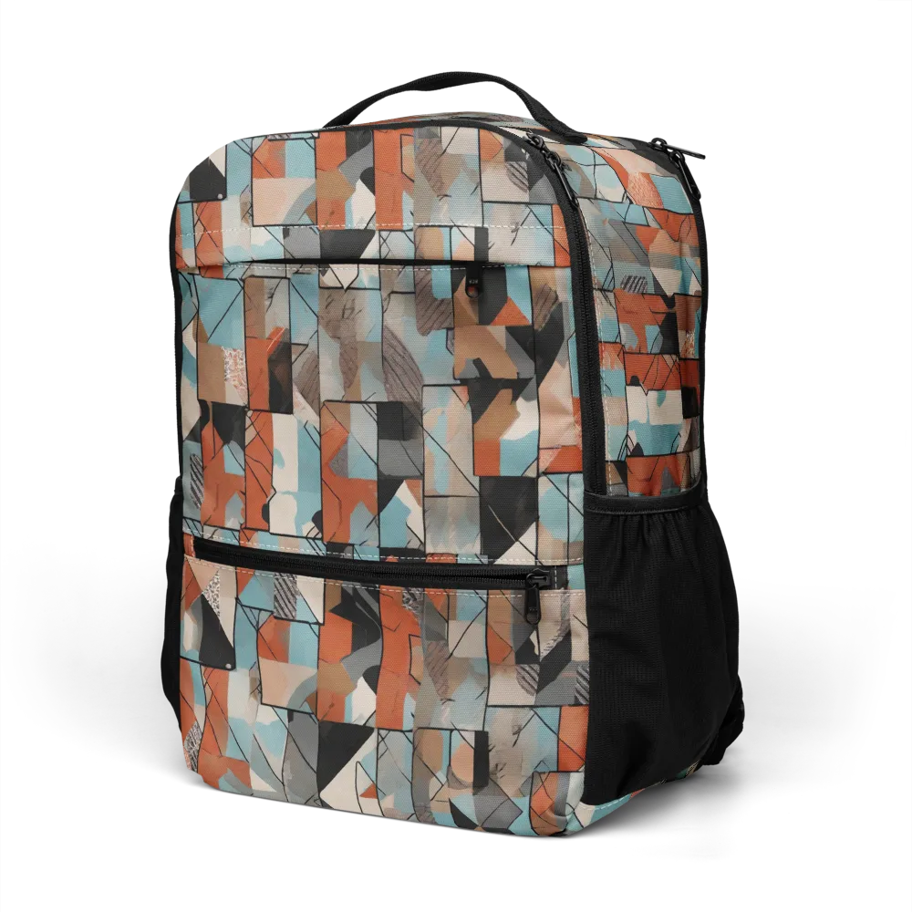 Copper Geometry on Utility Backpack — Left Front