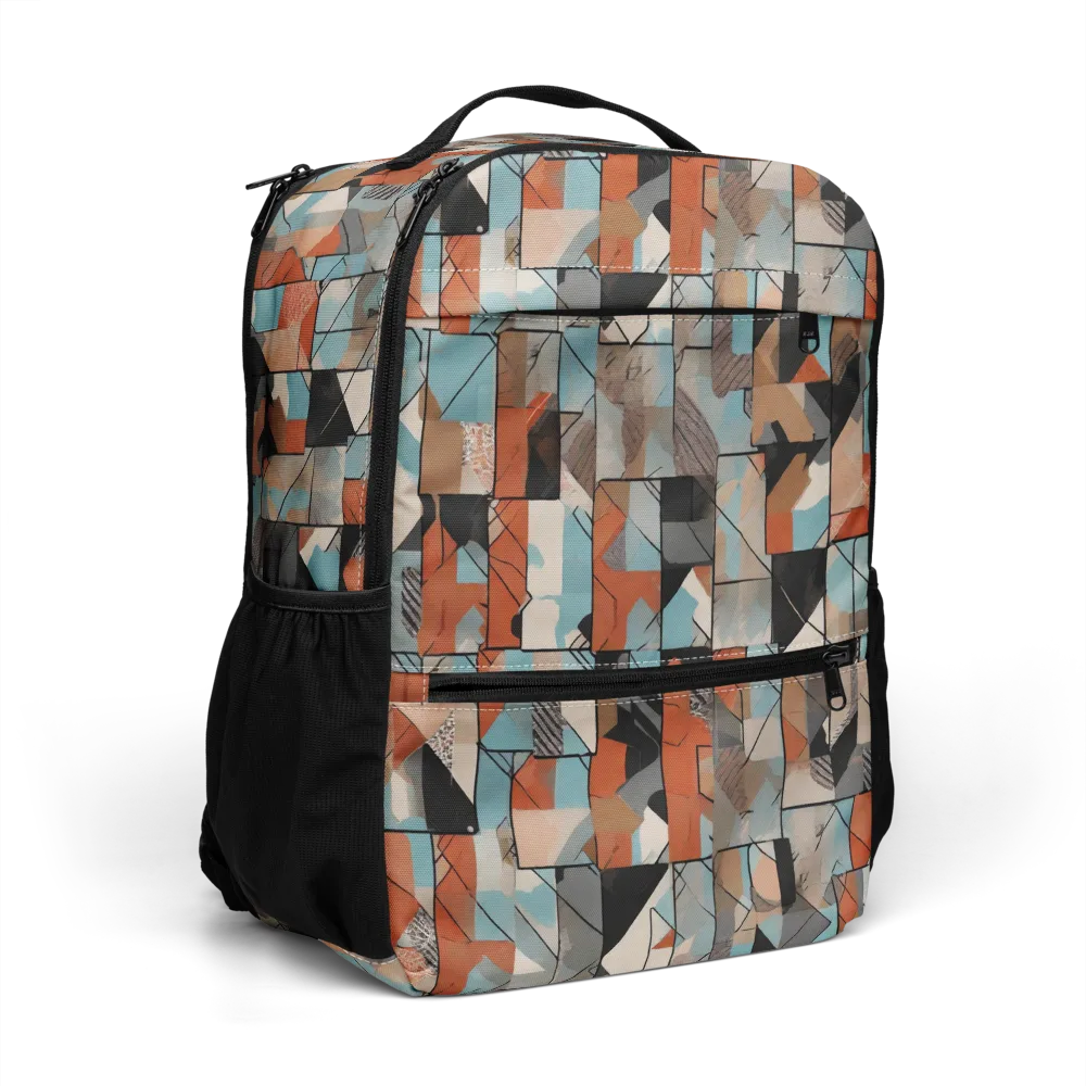Copper Geometry on Utility Backpack — Right Front