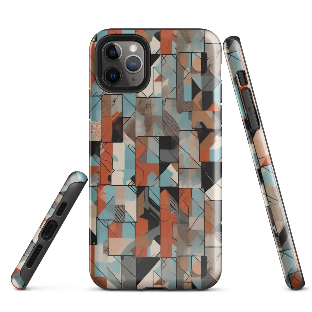 Copper Geometry on Tough Case for iPhone® — Front