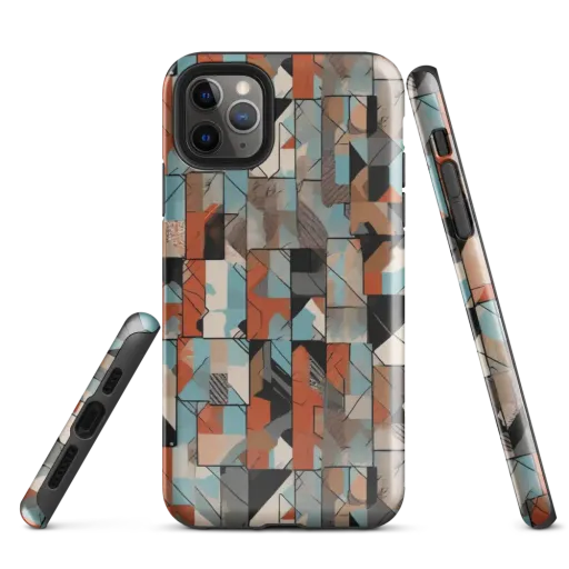 Copper Geometry on a Tough Case for iPhone®