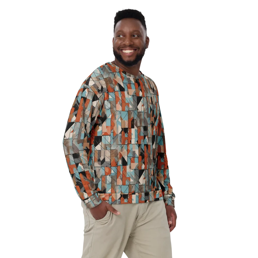 Copper Geometry on Sweatshirt — Front
