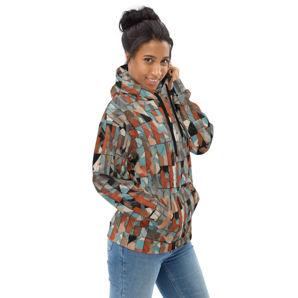 Copper Geometry on Hoodie — Right