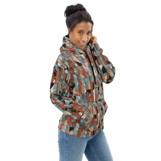 Copper Geometry on a Hoodie