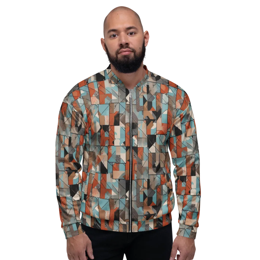 Copper Geometry on Bomber Jacket — Front