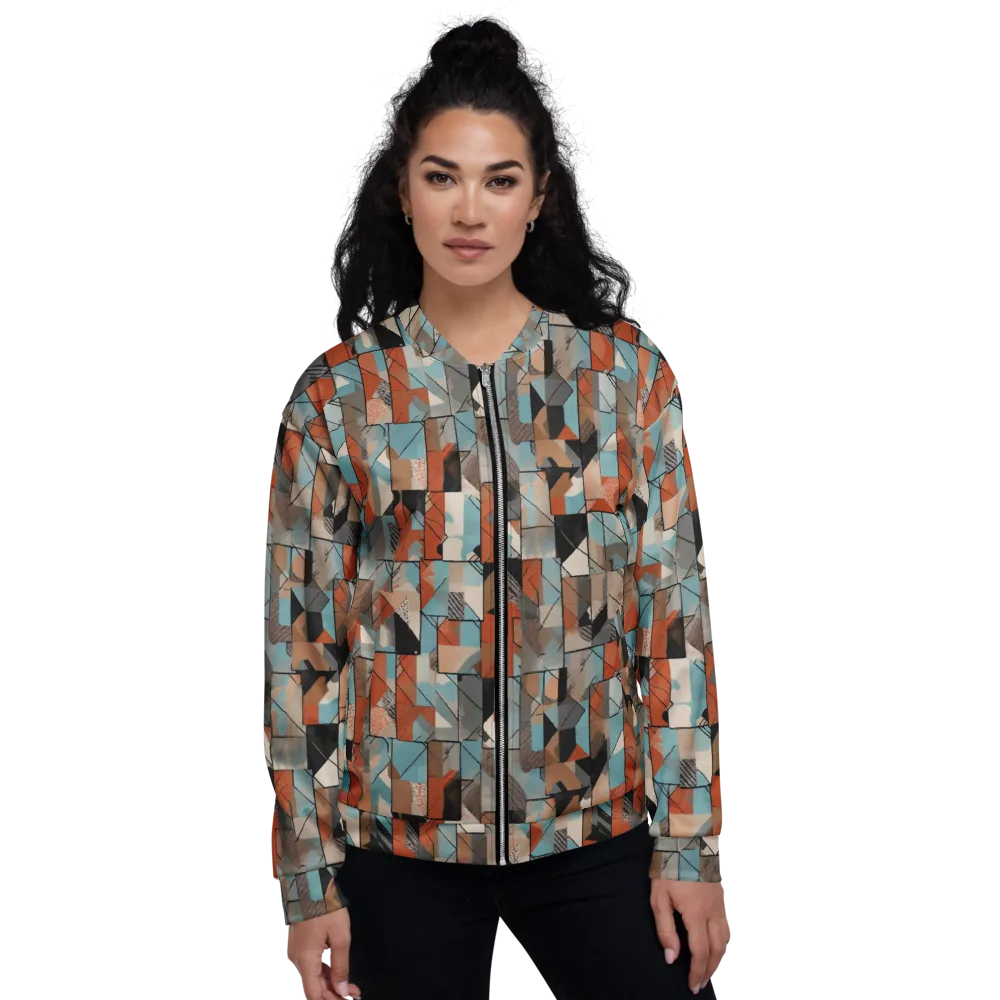 Copper Geometry on Bomber Jacket — Front