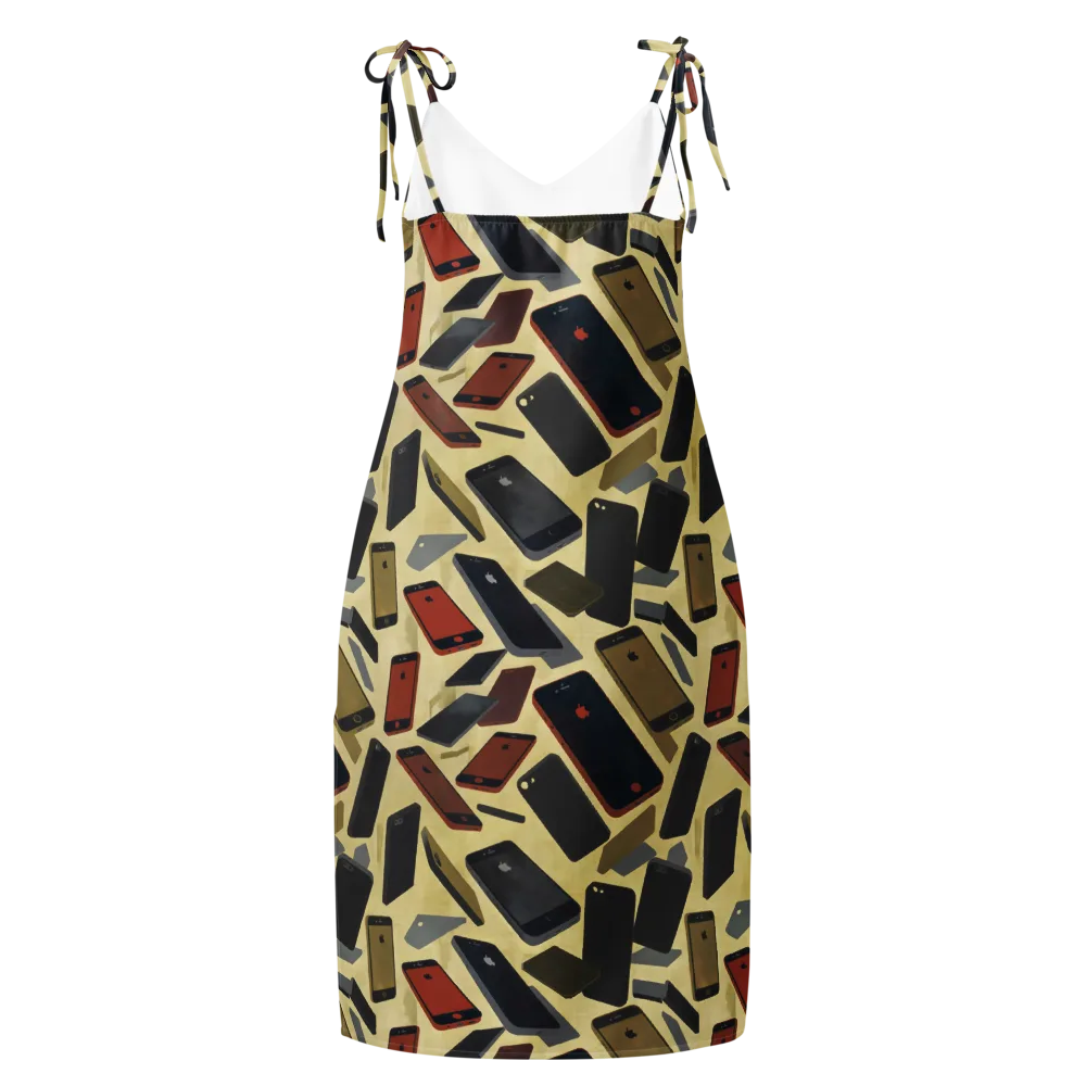 Analog Circuit on Slip Dress — Back