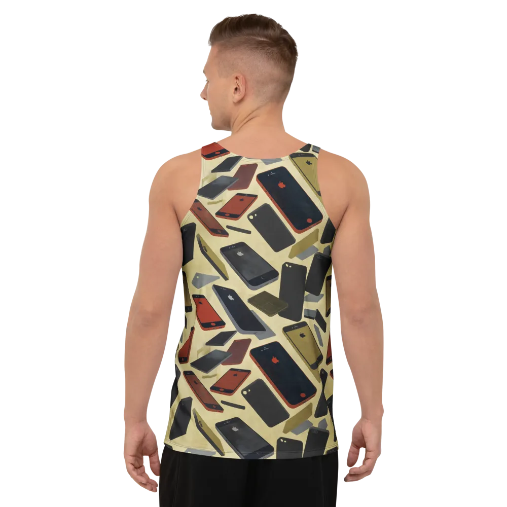 Analog Circuit on Men's Tank Top — Back
