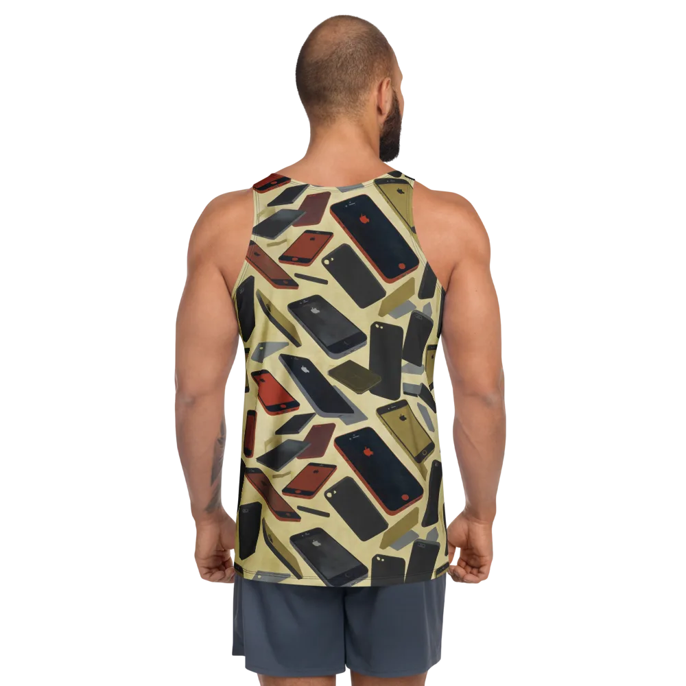 Analog Circuit on Men's Tank Top — Back